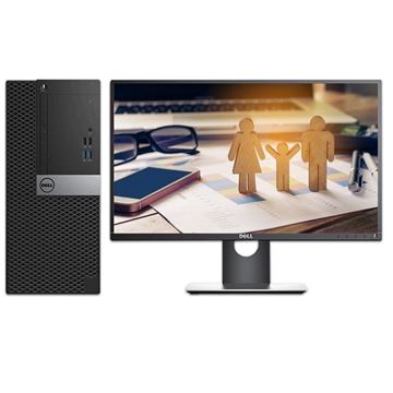 图片 戴尔/DELL OptiPlex 3060 Tower 231135 （ i3-8100/8GB/128GB+1TB/DVDRW/DOS/键鼠/3年上门服务/21.5寸）)