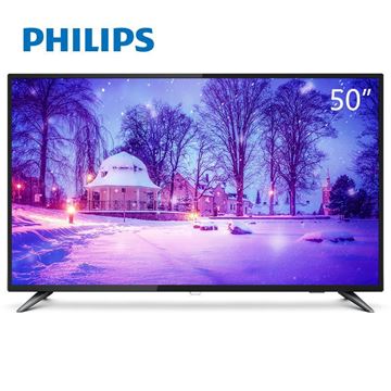 图片 飞利浦/Philips 50PUF6013/T3 (飞利浦（PHILIPS）50PUF6013/T3 50英寸4K超高清HDR智能WiFi液晶平板电视机)