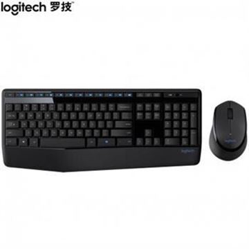 图片 罗技/Logitech MK245 (罗技（Logitech）MK345 键鼠套装 无线键鼠套装 办公键鼠套装 全尺寸 黑色 自营 带无线2.4G接收器)