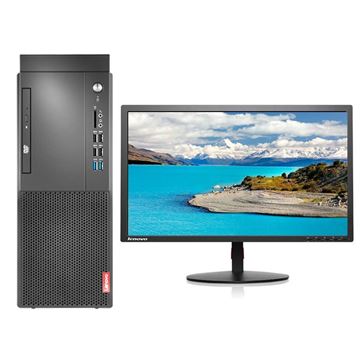 图片 联想/Lenovo 启天M425-D006 (联想 启天M425-D004 台式电脑 Intel酷睿I3-8100 3.6GHz四核 8G-DDR4 1T SATA硬盘 集显 DVDRW DOS系统 21.5寸显示器 黑色 原厂三年上门服务)