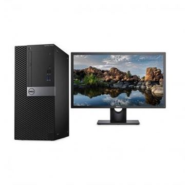 图片 戴尔/DELL OptiPlex 3060 Tower 230649台式电脑 ( i3-8100/4GB/1TB/DVDRW/DOS/键鼠/3年上门服务/E2016H 19.5寸)